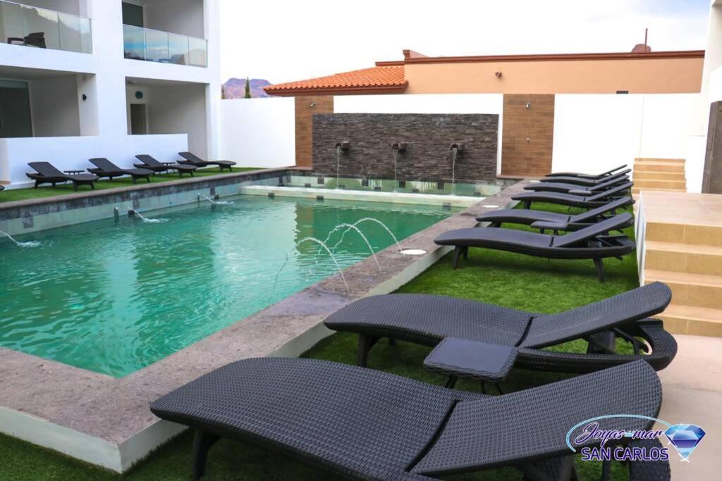 Departamento Turquesa 4 Joyas De San Carlos San Carlos Nuevo Guaymas Bagian luar foto