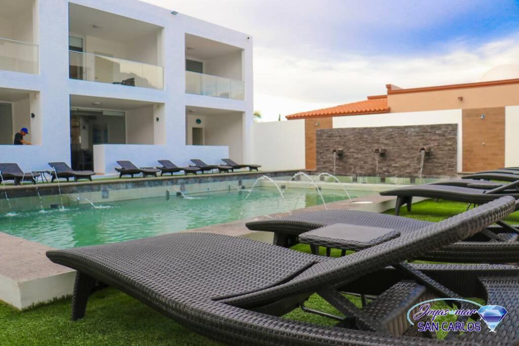 Departamento Turquesa 4 Joyas De San Carlos San Carlos Nuevo Guaymas Bagian luar foto