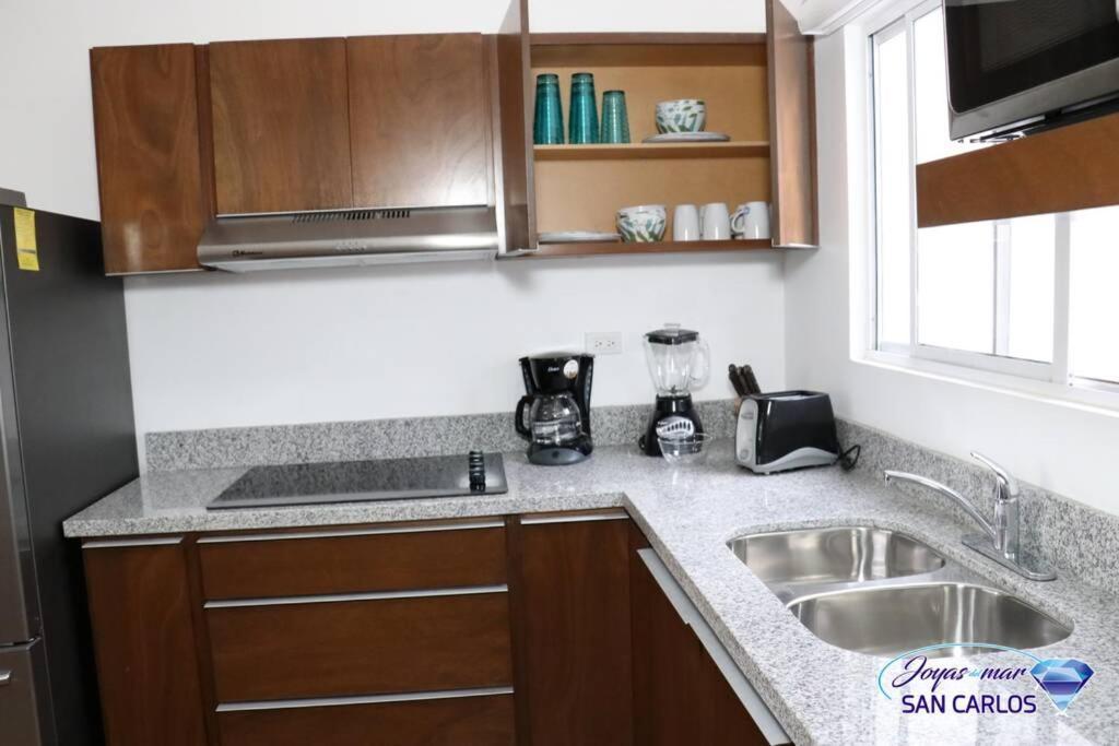 Departamento Turquesa 4 Joyas De San Carlos San Carlos Nuevo Guaymas Bagian luar foto